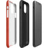 Singapore Flag Distressed iPhone 11 Pro Max Impact Case